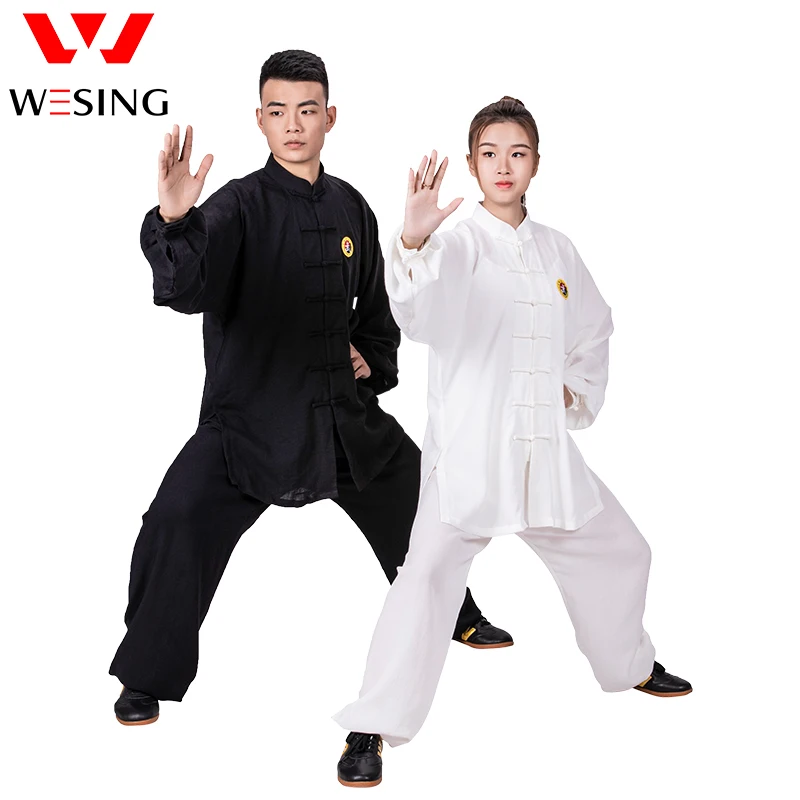 Фото Традиционная китайская одежда WESING Tai Chi, искусственная кунг-фу №2