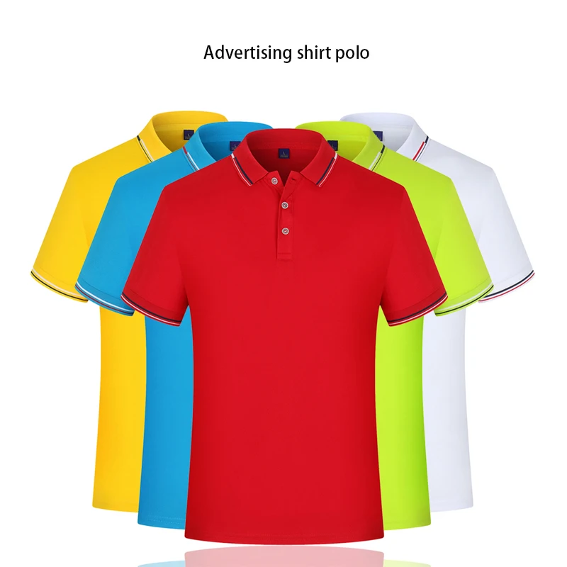 

Summer Men's T-shirt Lapel T-shirt Short Sleeve POLO Shirt