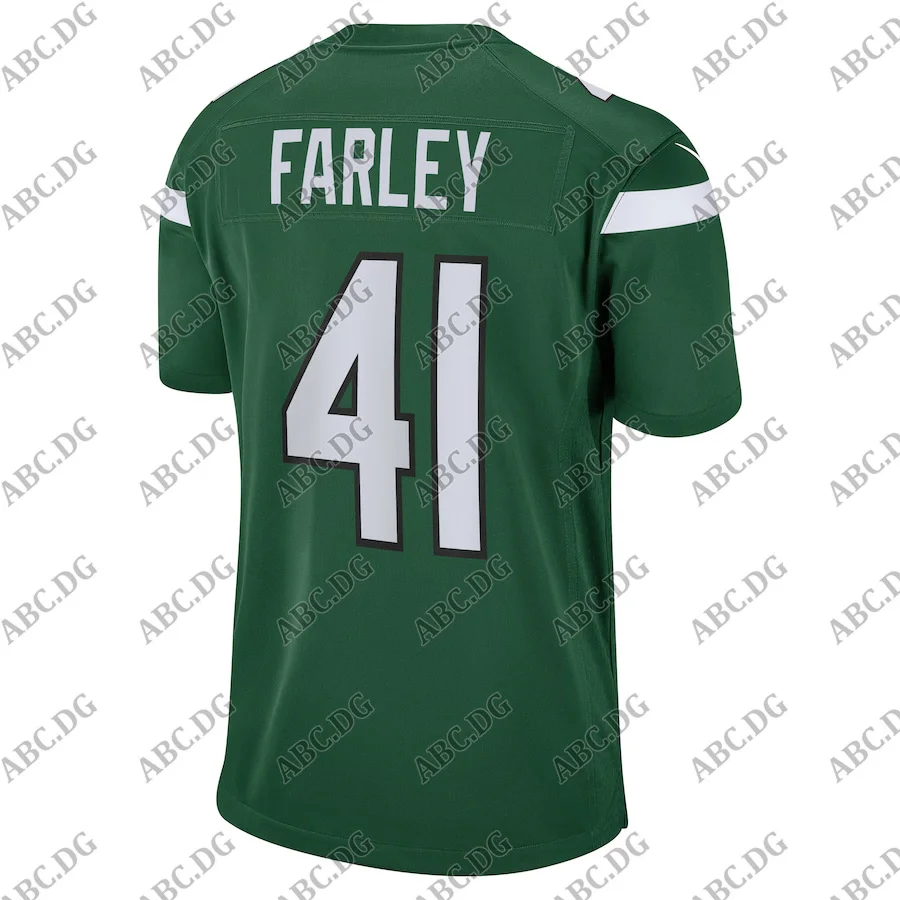 

Men Women Kid Youth New York Matthias Farley Gotham Green Game Jersey