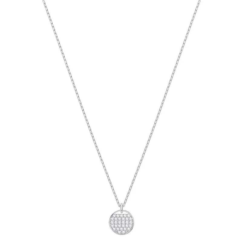 

SWA Fashion New GINGER Mysterious Double Round Pendant Necklace Elegant Women's Accessories Send Girlfriend Anniversary Gift