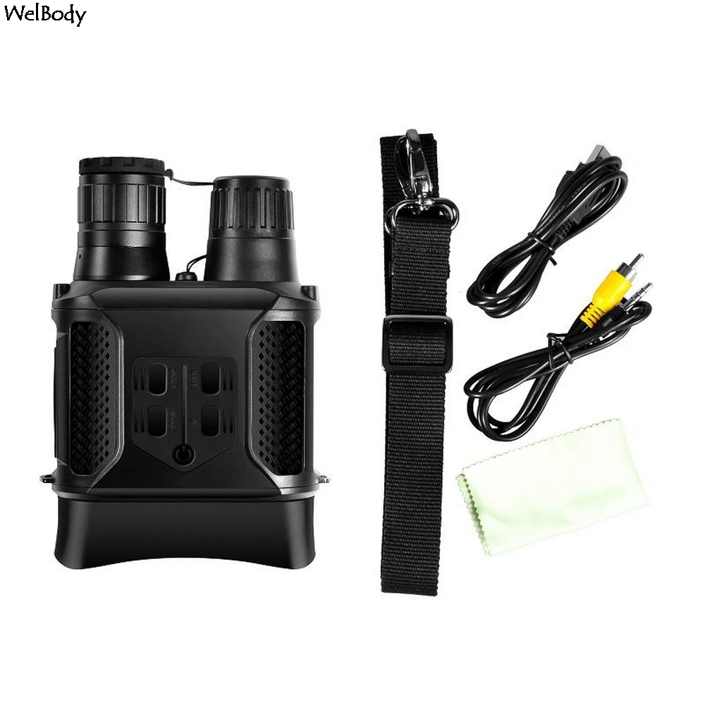 NV400B 400M Range IR Night Vision Goggles WG400B Hunting NV Binoculars with Video and Picture Riflescope for Hunter | Инструменты