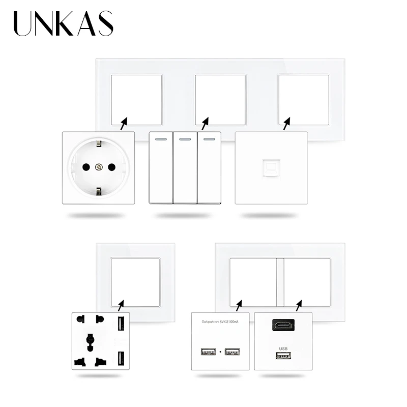 UNKAS комбинация без необходимости самостоятельной сборки серая Одиночная панель