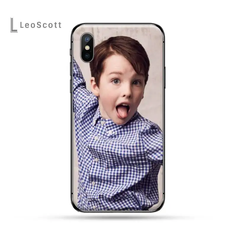 

Young Sheldon American TV show Phone Case for iPhone 11 12 mini pro XS MAX 8 7 6 6S Plus X 5S SE 2020 XR protective shell capa