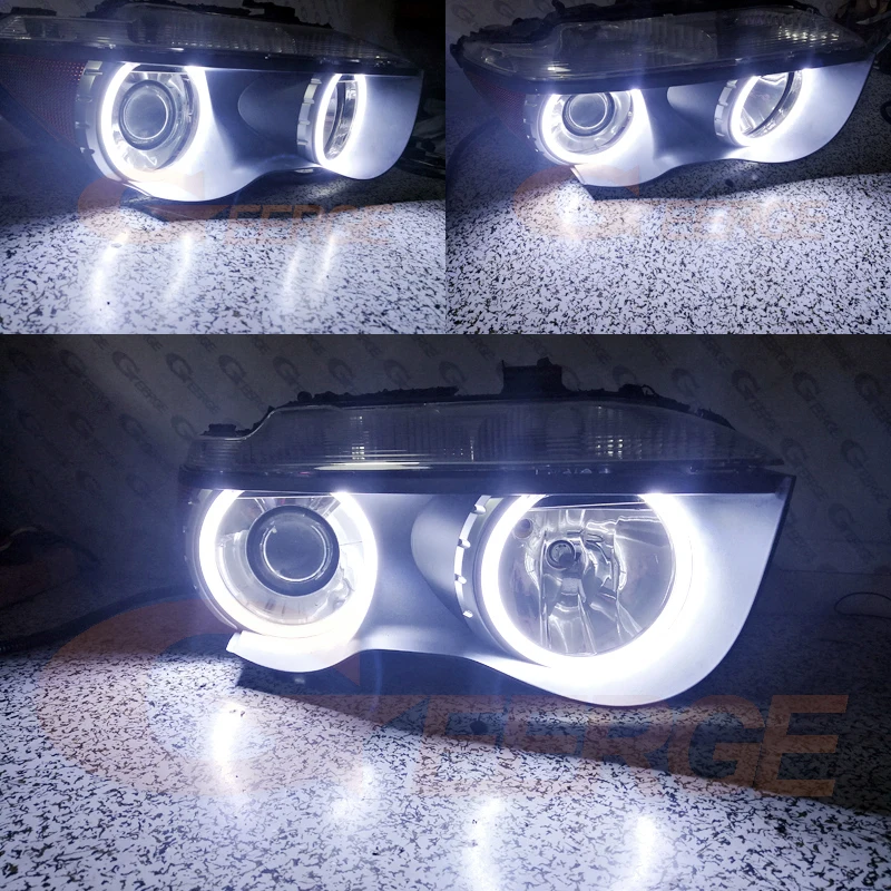 Для BMW E65 E66 PRE FACELIFT 745i 745Li 760Li 760i 2002 2003 2004 2005 отличные ультра яркие COB led Ангельские