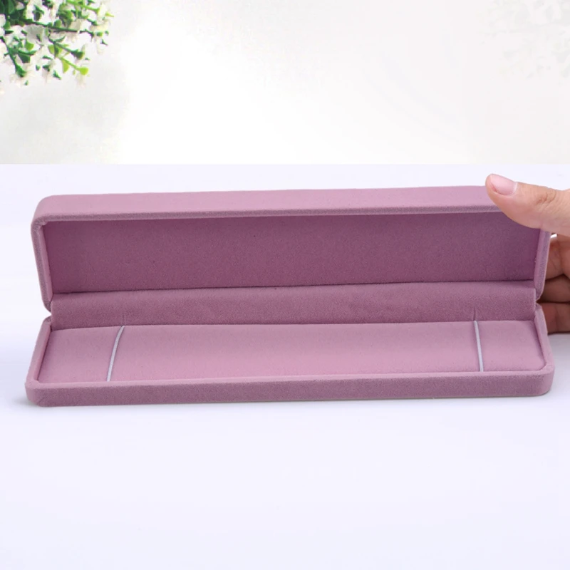 

New Velvet Presentation Gift Jewellery Ring Necklace Bracelet Display Box Case (D)