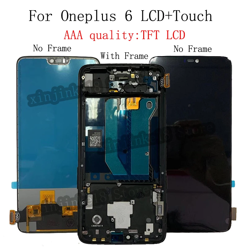 

ЖК-дисплей 6,28 "для Oneplus 6, запасные части для телефона oneplus6 1 + 6