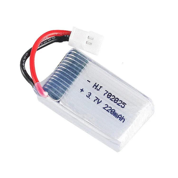 3,7 V 220mAh Lipo батарея для 3,7 v Аккумуляторная батарея для X4 X11 X13 RC Дрон Квадрокоптер запасные части 702025 1 шт