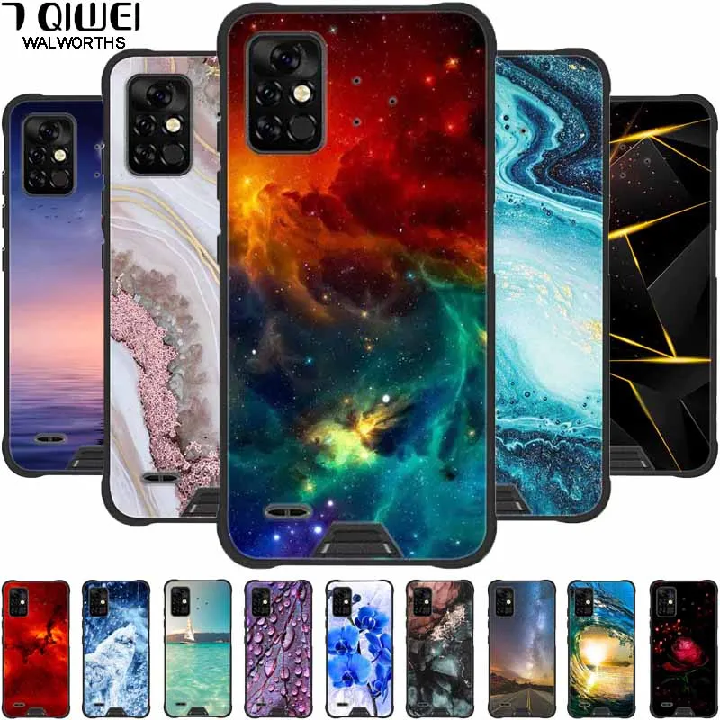 Для Umidigi Bison Pro Чехол Силиконовый пейзаж мягкая задняя крышка для мягкий чехол