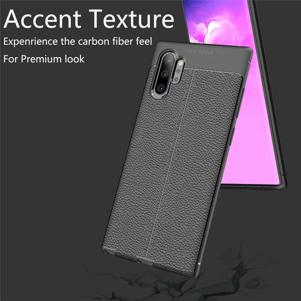 Чехол для Samsung Galaxy Note 10 роскошный винтажный Мягкий ТПУ кожаный чехол Plus Pro 5G |