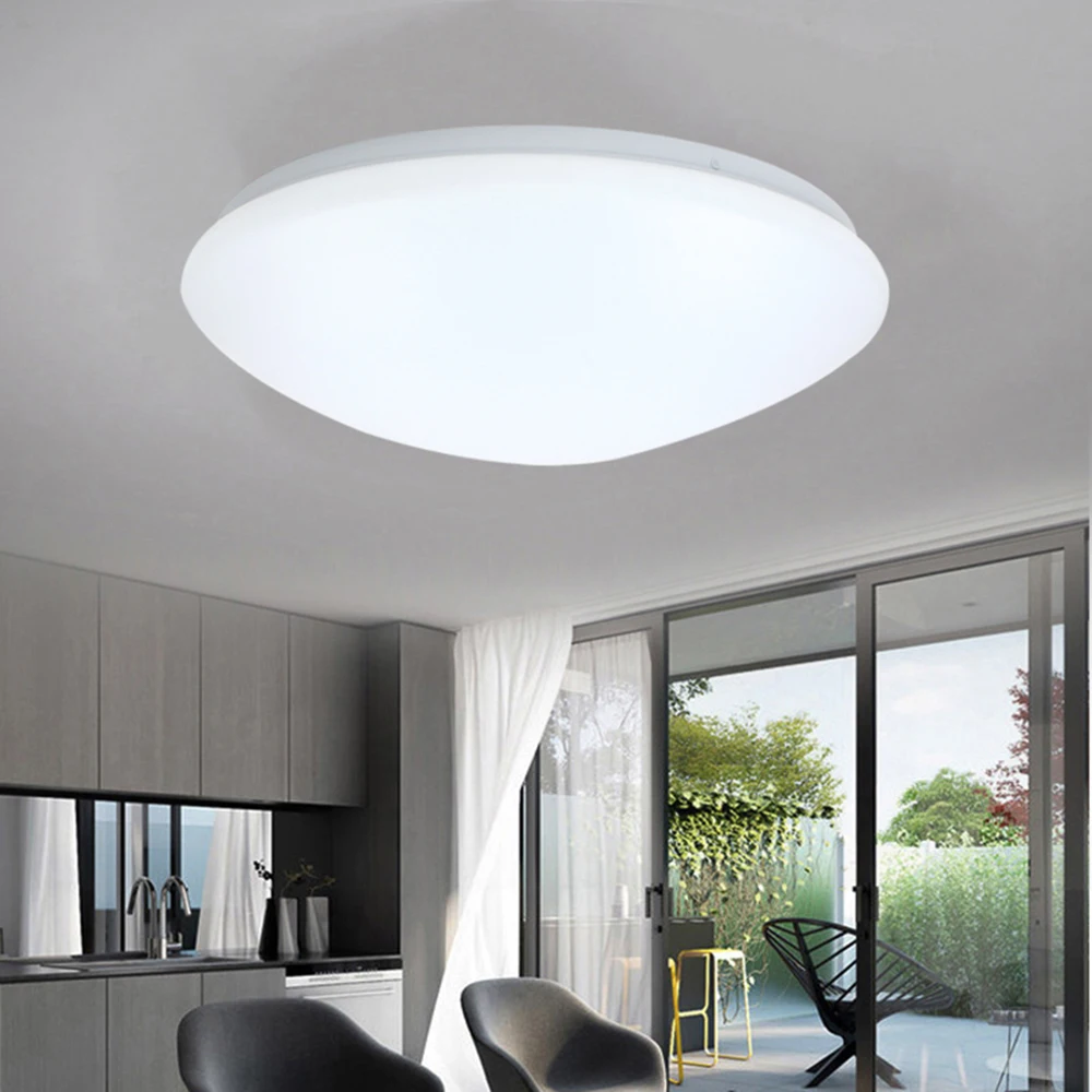 

LED Ceiling Light Flush Mount 18W 1650LM Round LED Ceiling Lamp for Kitchen Bedroom Bathroom Hallway Stairwell