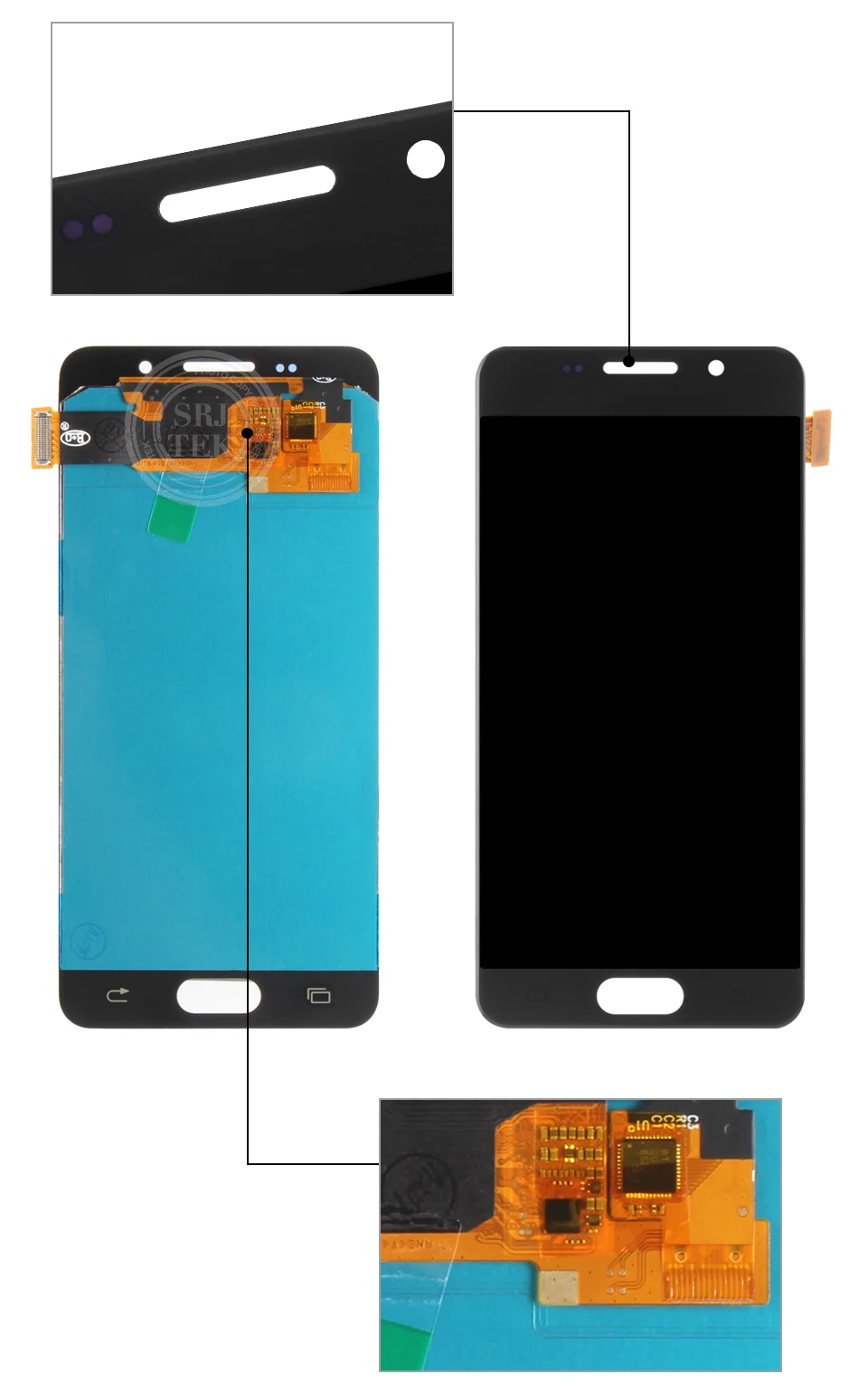AOMLED 4," для SAMSUNG Galaxy A3 lcd A310 A310F дисплей кодирующий преобразователь сенсорного экрана в сборе A3 A310f lcd запасные части
