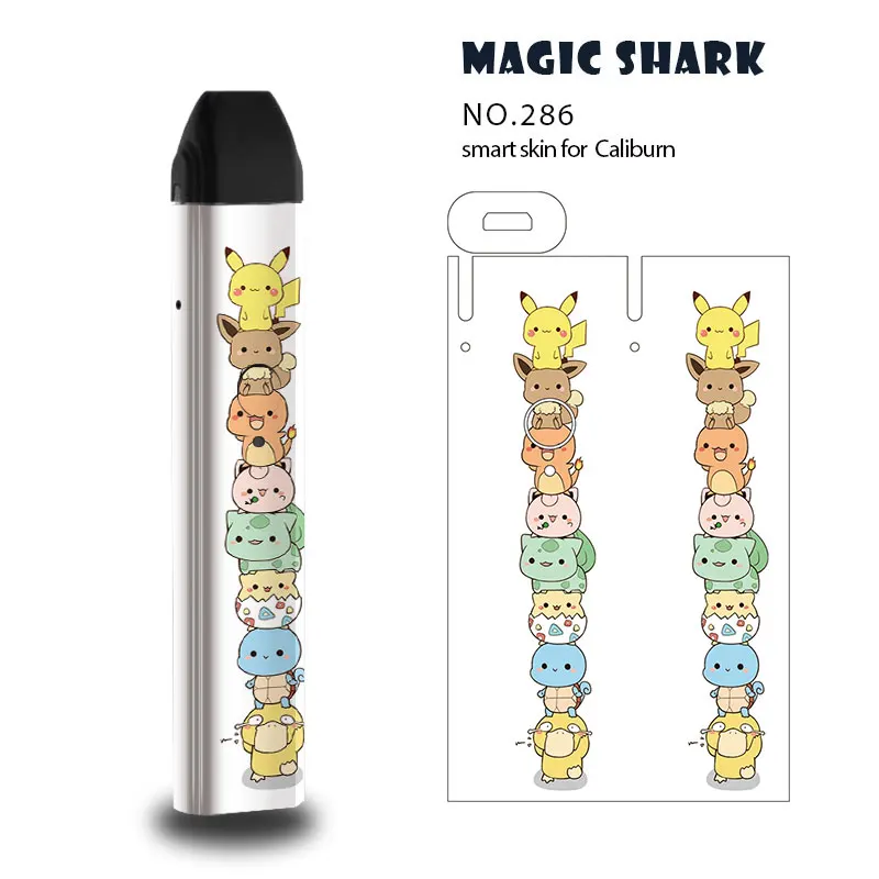 Magic Shark Sun Wukong английский китайский Пикачу Toroto Pokemon Dragon наклейка в виде шара чехол