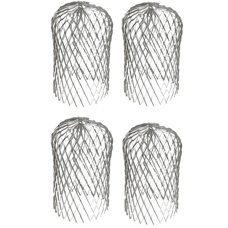 

JFBL Hot 4PCS Leaf Filter Anti-Leaf Filter Garden Eaves Drain Pipe Filter Cap Freely Retractable Filter