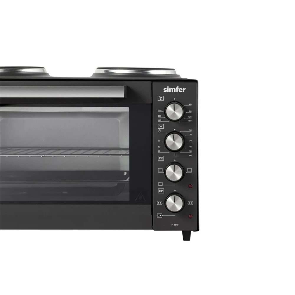 Мини печь Simfer M3540 Classic 3 режима работы 2 конфорки|Духовки| |