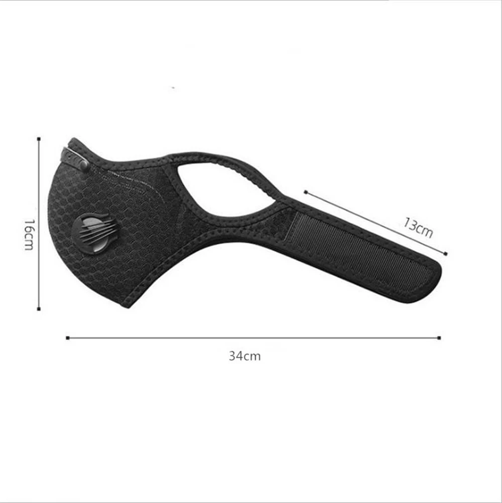 

Reusable Anti Dust Mouth Masks With Breathable Valves Washable Face Mask Masque With Protective Eyes Clear Window Mascarillas