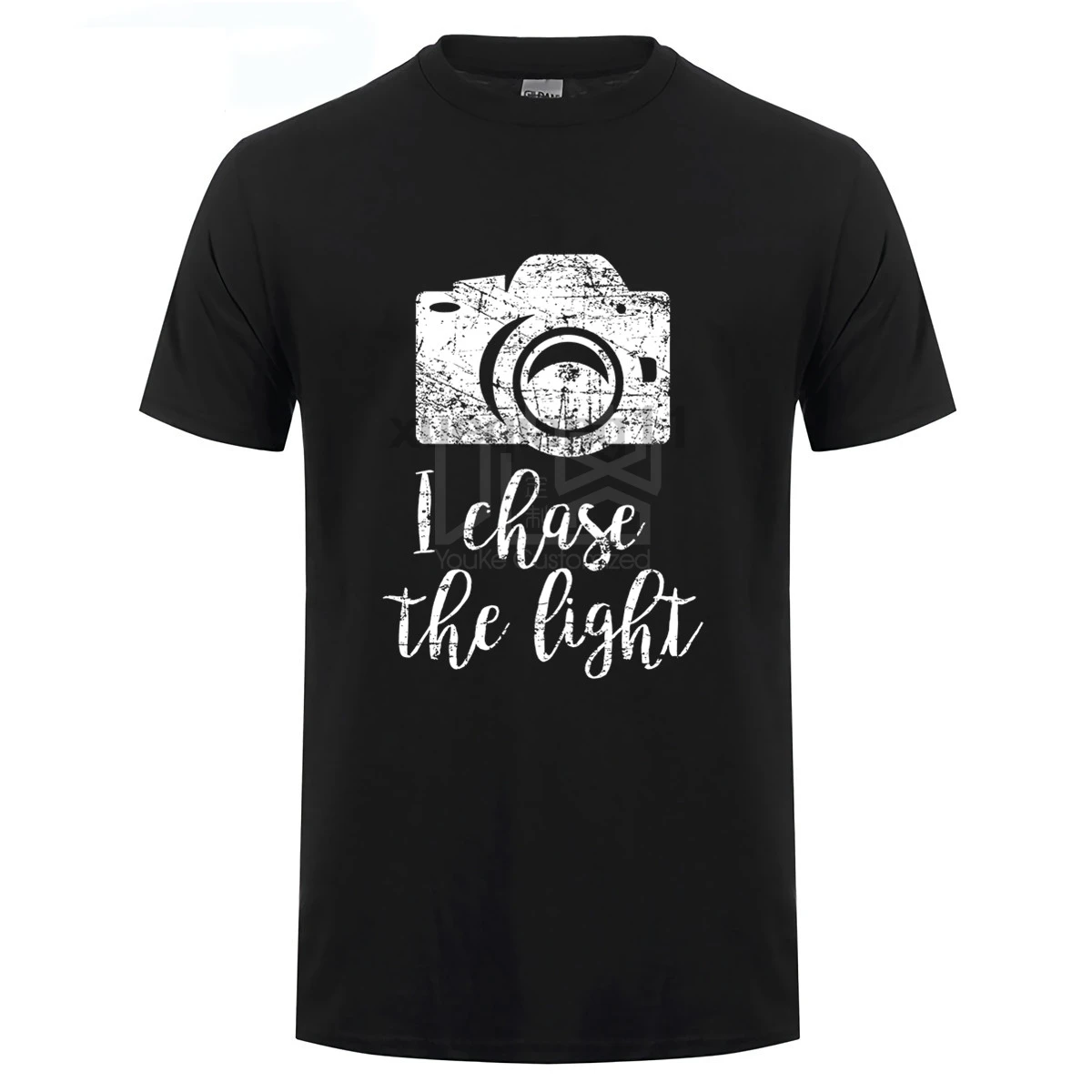 2019 я Chase the Light t shirt Подарочная футболка для фотосъемки|Мужские футболки| |