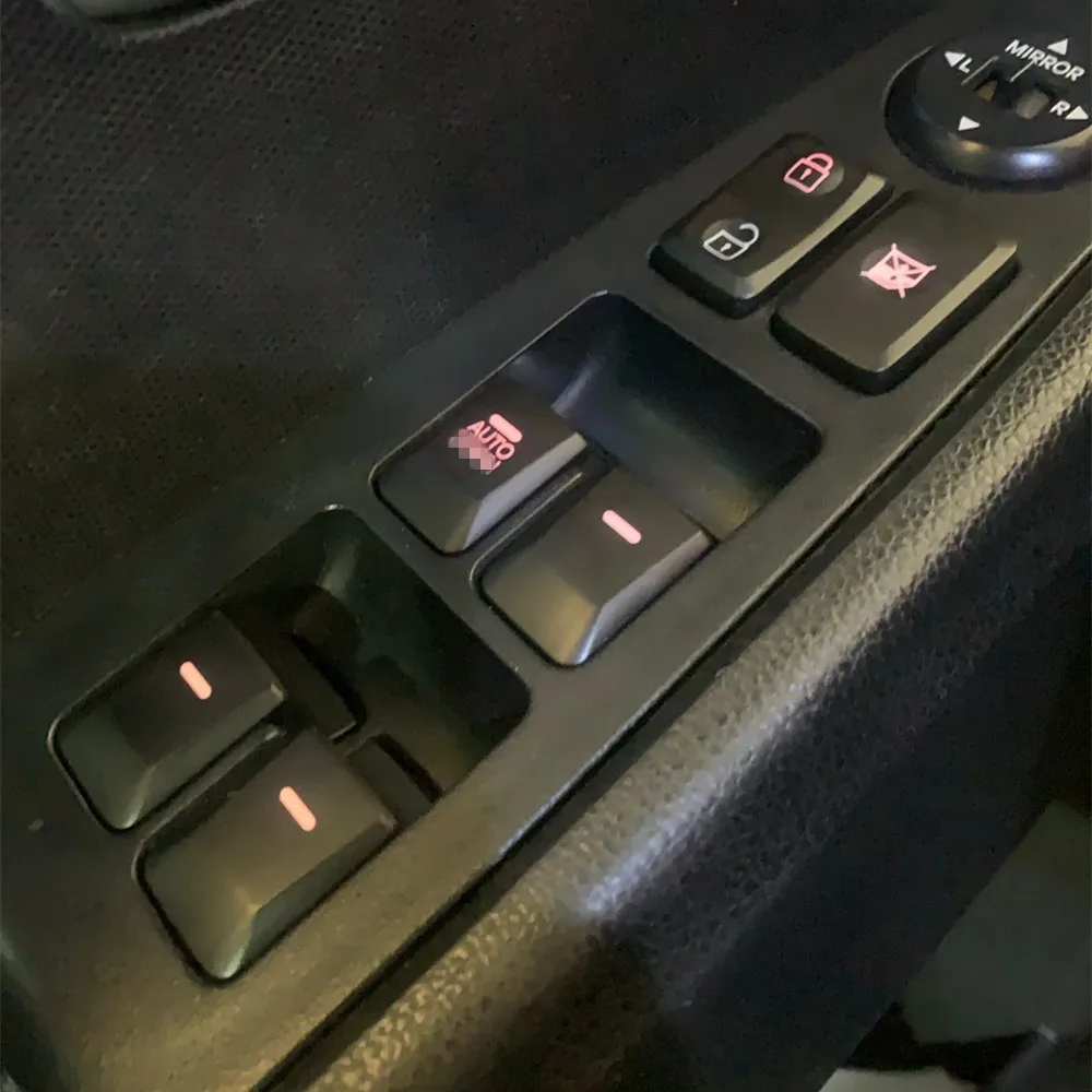 

Malcayang Car Switch With Red Light For KIA Sportage Front Left Glass Lift Control Button Glass Master Switch 93570-3W600WK