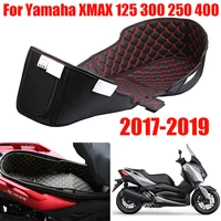 motorcycle storage box leather rear trunk cargo liner protector for yamaha xmax300 xmax250 x max xmax 300 125 250 400 2017 2019