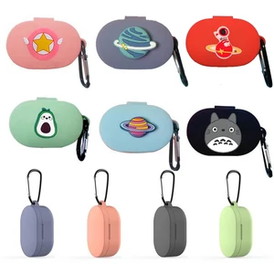 Силиконовый чехол для Redmi Airdots, защитный чехол с крючком для Xiaomi Mi Redmi AirDots 21 Airdots 3, чехол для наушников, зарядное устройство