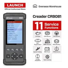 Launch CReader 9081 полный OBD2 сканер диагностический инструмент OBDII автоматический считыватель кодов ABS SRS масло EPB BMS SAS DPF двигатель CR9081 сканирующий инструмент Launch CReader 9081 полный OBD2 сканер диагностический инструмент OBDII автоматический считыватель кодов ABS SRS масло EPB BMS SAS DPF двигатель CR9081 сканирующий инструмент