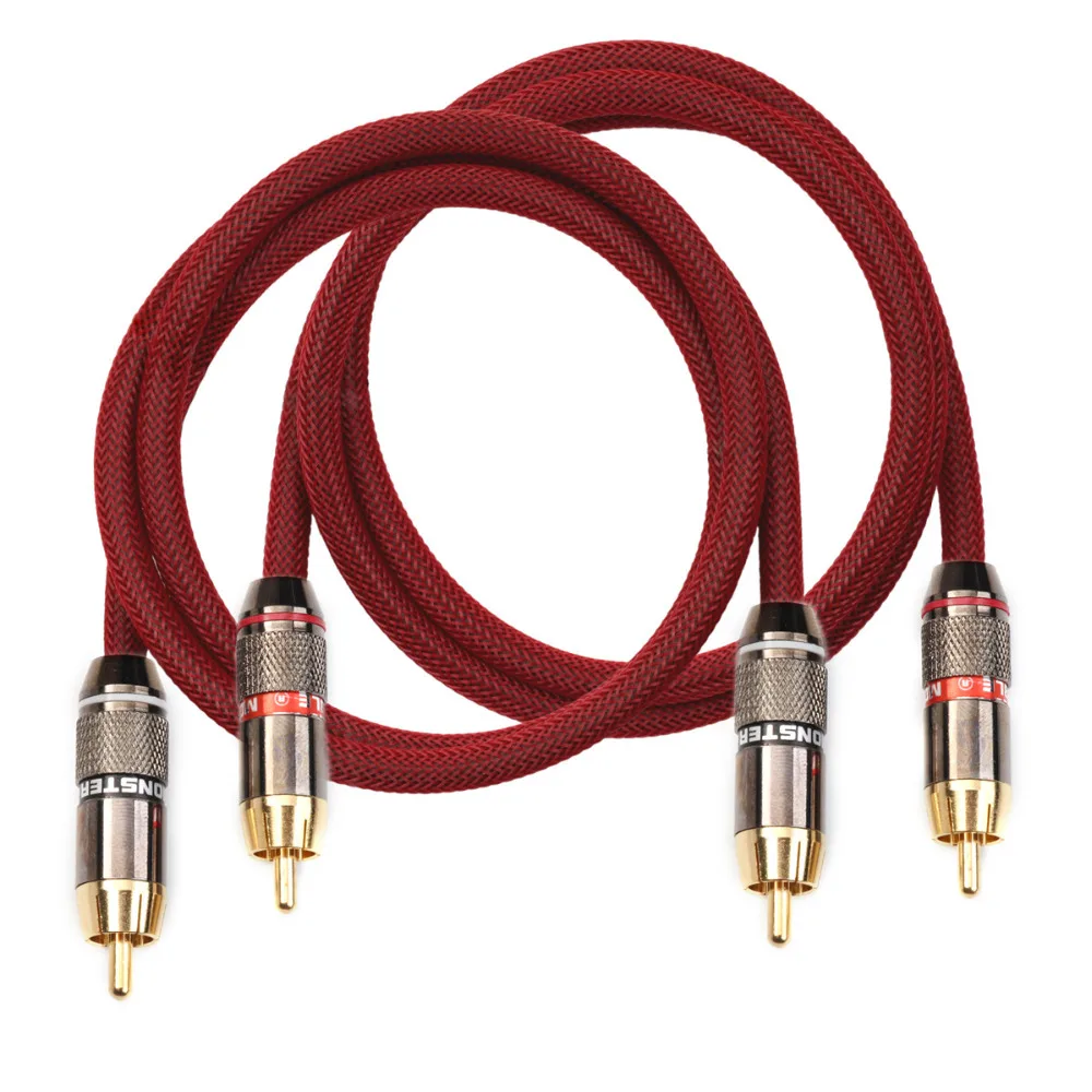 4/8/12 шт. 24K позолоченный медный цинковый сплав Монстр банан разъем аудио питания