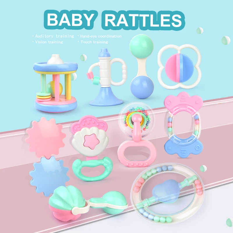 1 шт. детские погремушки игрушки для рук встряхивание новорожденных Ранние