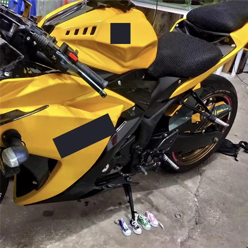 1PC Motorcycle Stand Cute Mini Canvas Shoes Side For Bicycle Shoe Shape Foot Cover Support Kickstand | Автомобили и мотоциклы