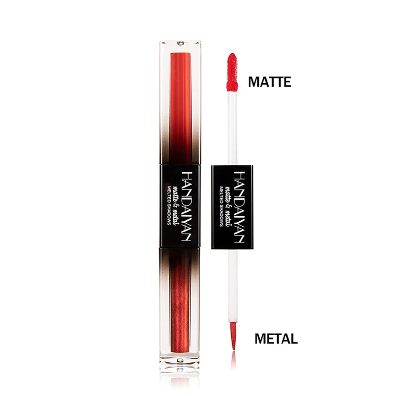 Жидкие тени для век с двойной головкой светящиеся высокая зажигалка мерцающие