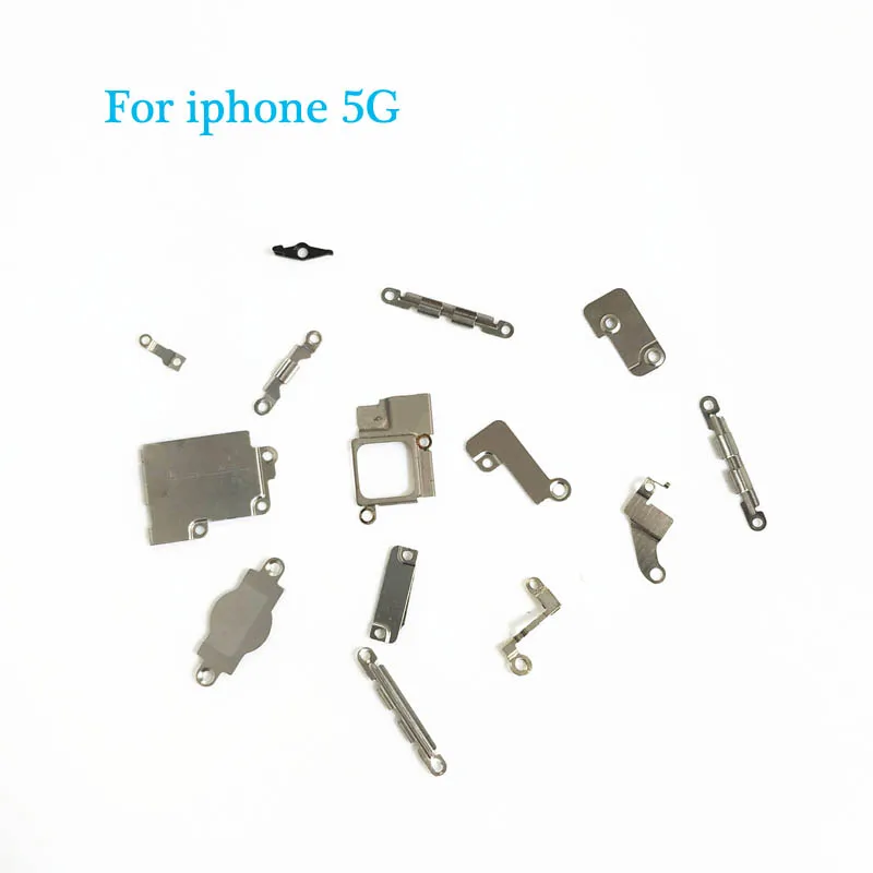 Металлические детали для iPhone 5 5c 5s 6 6s 7 8 plus SE монтажный комплект телефона|Шлейфы