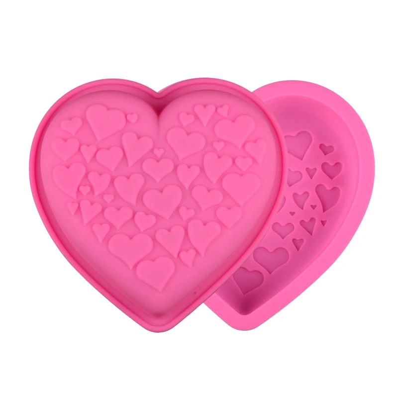 Силиконовая форма для антипригарная выпечки тортов пирога сковорода пиццы из