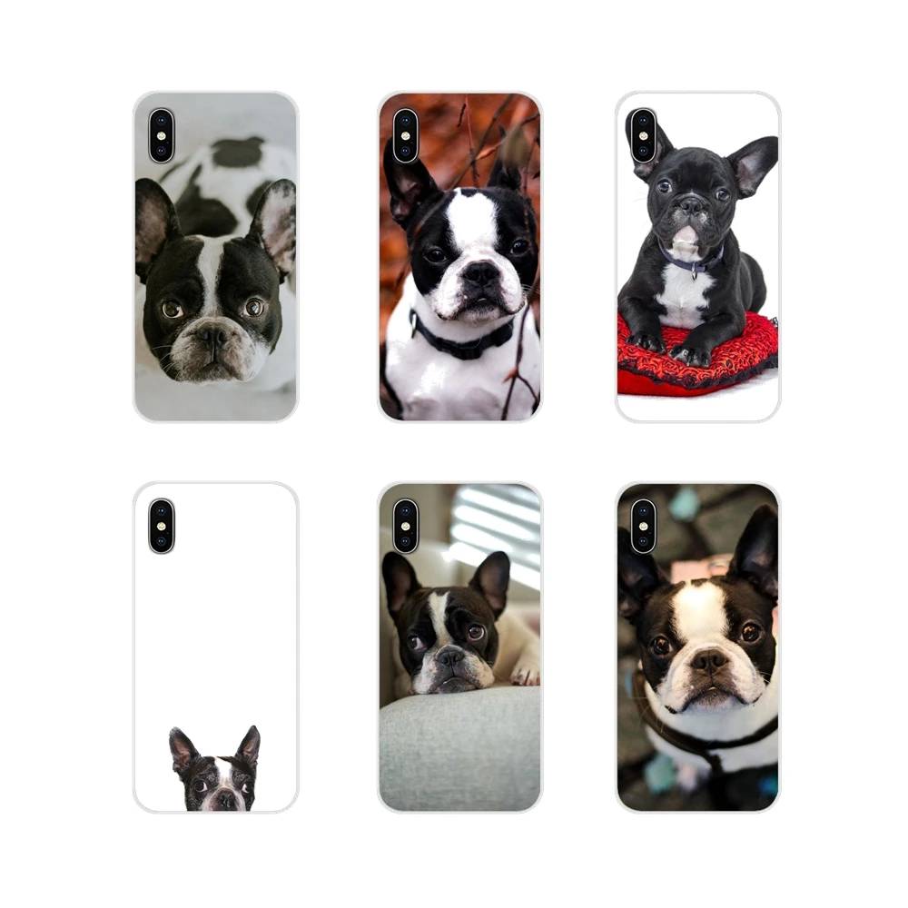 Аксессуары чехлы для телефона животное Бостон терьер собака Huawei Mate Honor 5X 6X 7 7A 7C 8 9