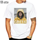 Новая футболка Greta Thunberg, Приталенная футболка, активист климатических изменений, Пользовательские Графические футболки, футболка