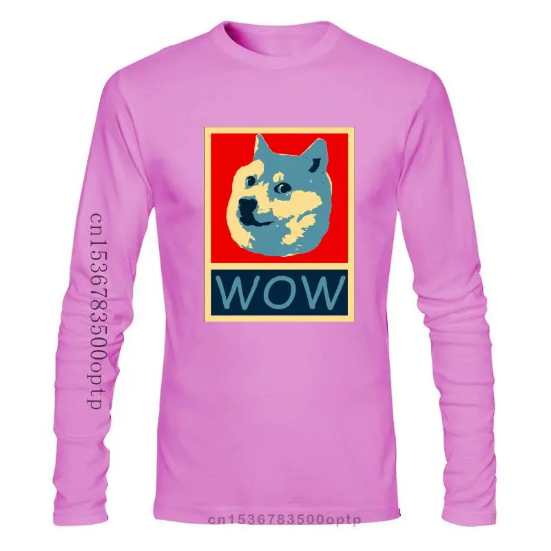 

Sleeve T Shirts Men 2017 New Spring Summer Picture of Doge 100% Pure Cotton Tees O Neck