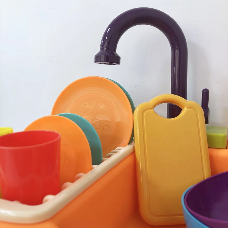 Игрушка для кухни игрушки детей имитация автоматическая мойка кухонная раковина