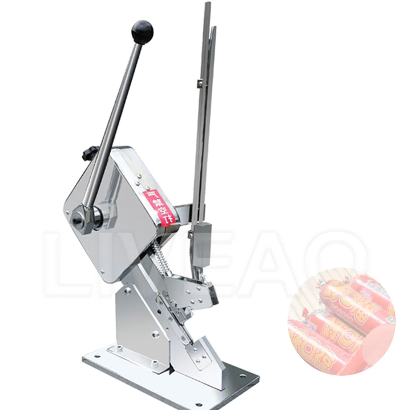 

Ручная машина для завязывания колбасок, устройство для завязывания колбасок, устройство для завязывания колбасок