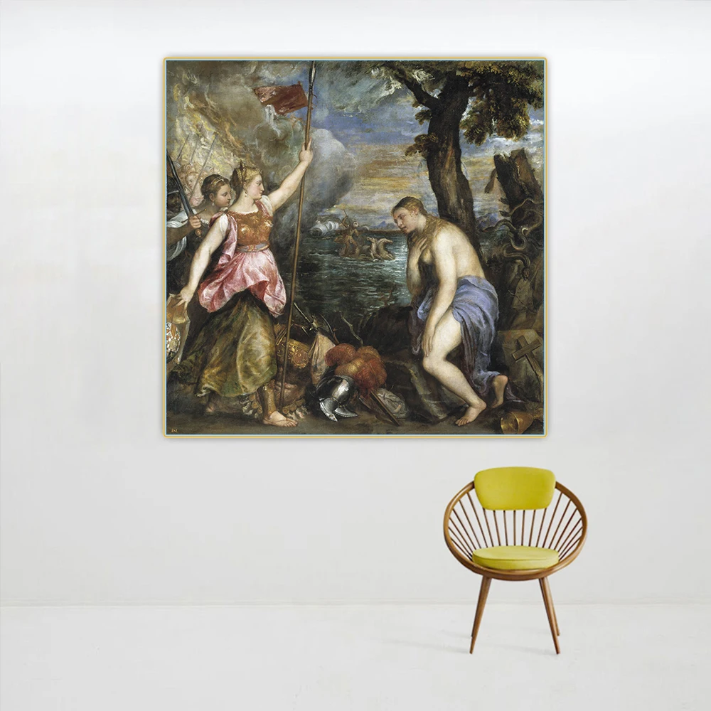 Картина маслом на холсте религия сохраненная Испанией | Дом и сад