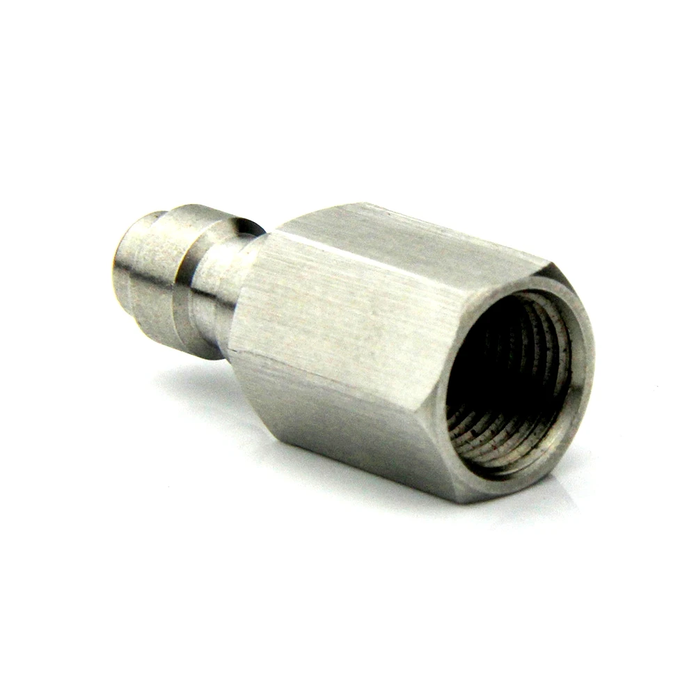 2 Piece Paintball PCP Charging Hose Male Quick Disconnect Adaptor Female Thread 1/8NPT&amp1/8BSP&amp M10*1 Stainless Steel Fill Nipple | Спорт