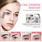 Новый Дизайн Электрический триммер для бровей безболезненный эпилятор для макияжа бровей мини-бритва портативные бритвы для удаления волос на лице для женщин