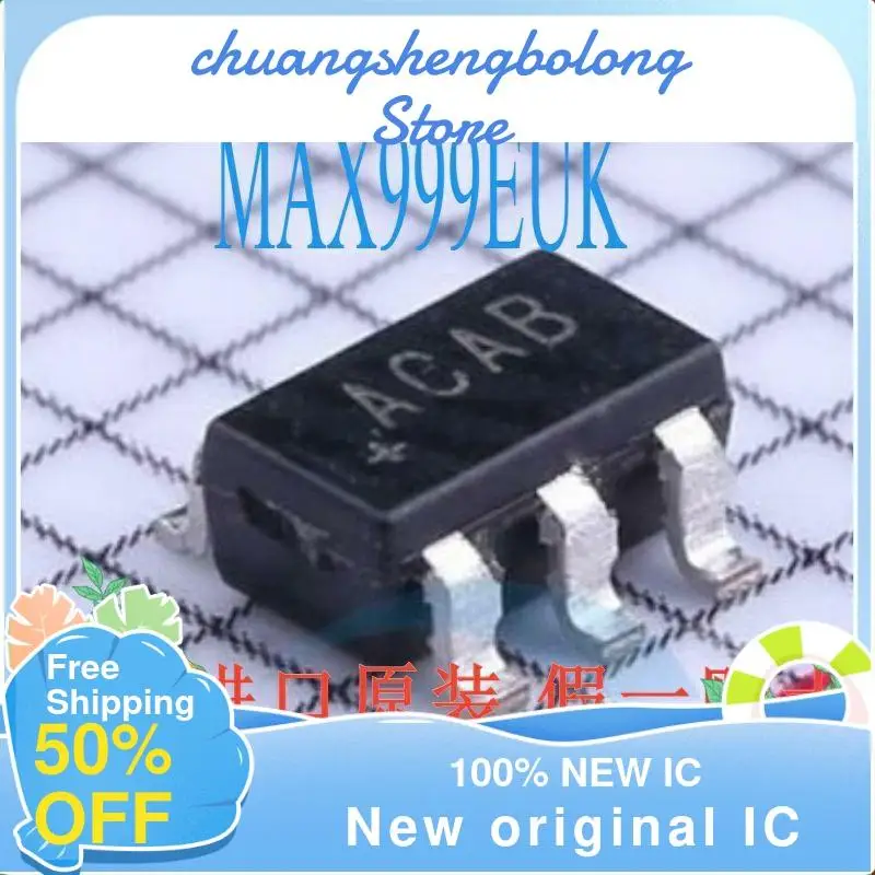 

10-200 шт. MAX999EUK + T MAX999EUK SOT23-5 ACAB nuevo original