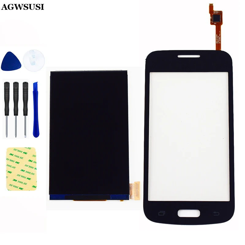 For Samsung Galaxy Star 2 Plus SM-G350E G350E Duos Digitizer Touch Screen Sensor Glass + LCD Display Panel Monitor Module | Мобильные