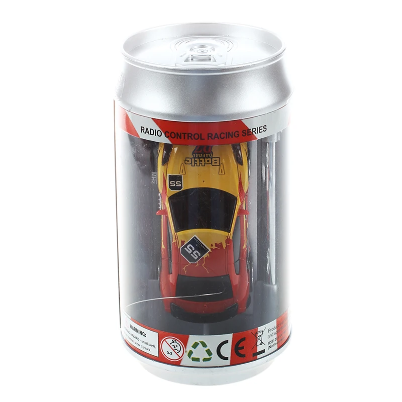 Мини микро RC автомобиль Радиоуправляемый 1:58 CAN BOX SERIAL SHEN QI WEI красный