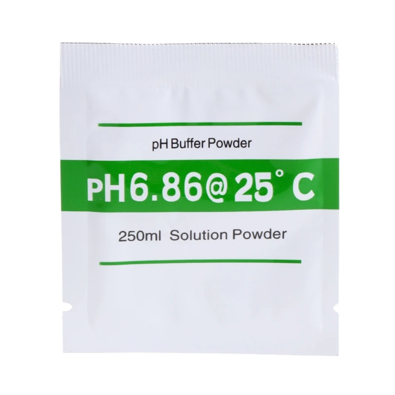4 Pcs PH Buffer Solution Powder For Test Meter Measure Calibration 4.01 6.86 | Инструменты