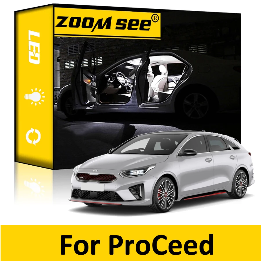 

13 шт., встроенные светодиодные лампы для чтения KIA 2019 2020 2021