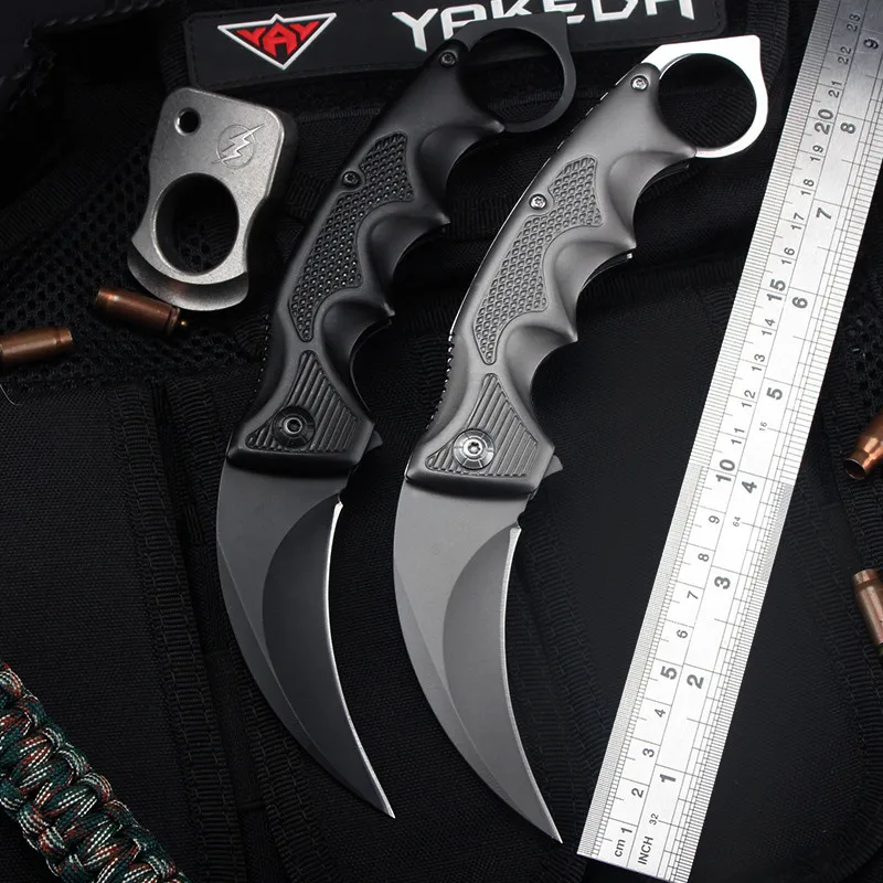 Новый складной нож Karambit Csgo быстро открывающийся тактический карманный открытый