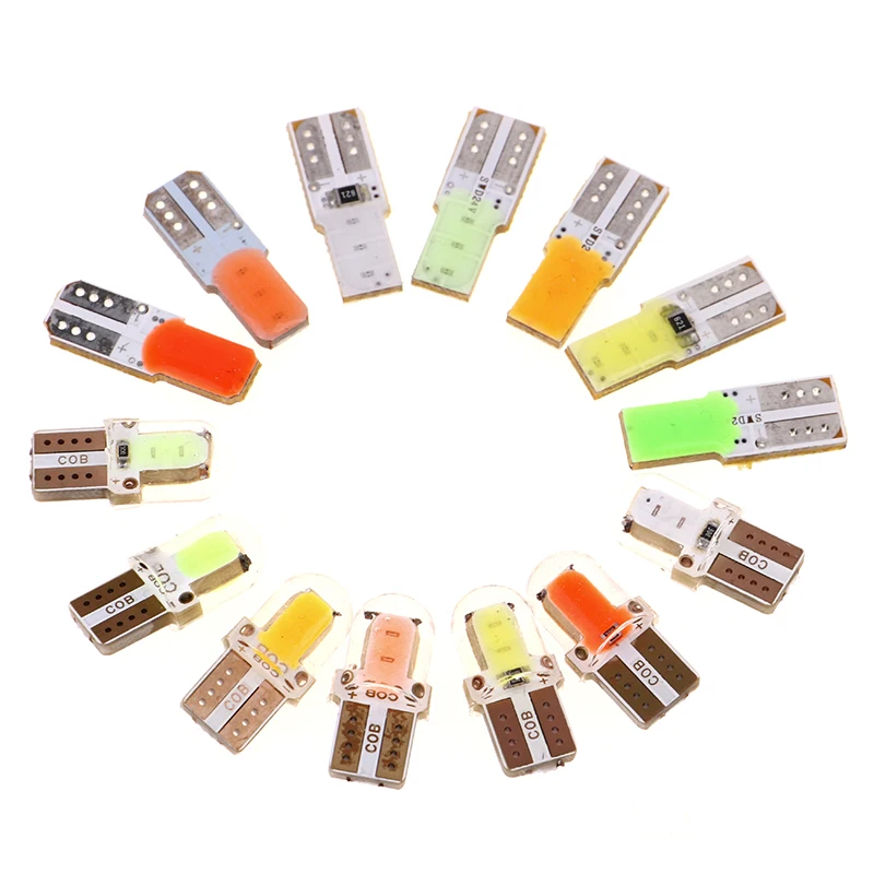 

Светодиодная лампа Canbus T10 W5W 194 168 COB, 10 шт., 24 В