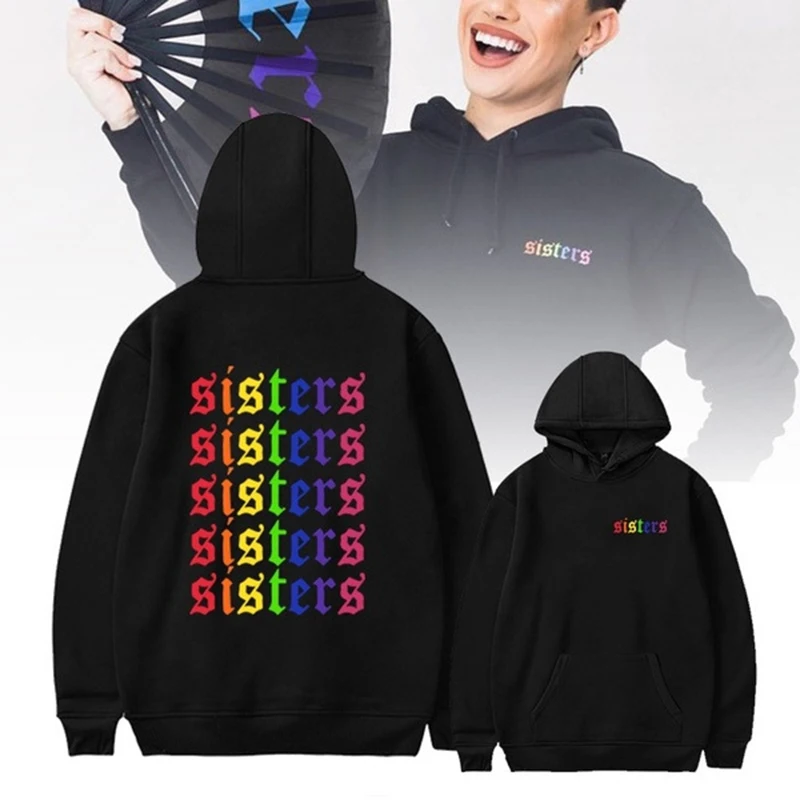 

Details about James Charles Hoodie SISTERS Rainbow Hoodie Mens Womens james charles merch hoodies Harajuku Sweatshirt Tracksuit