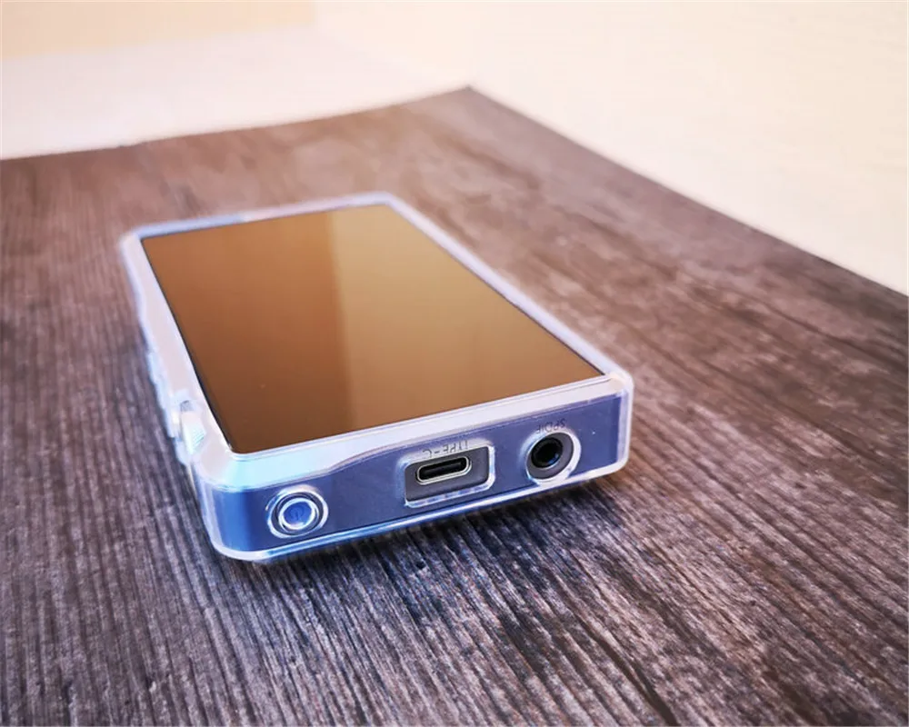 Прозрачный чехол из ТПУ для IBASSO DX220 с передней и задней защитной пленкой