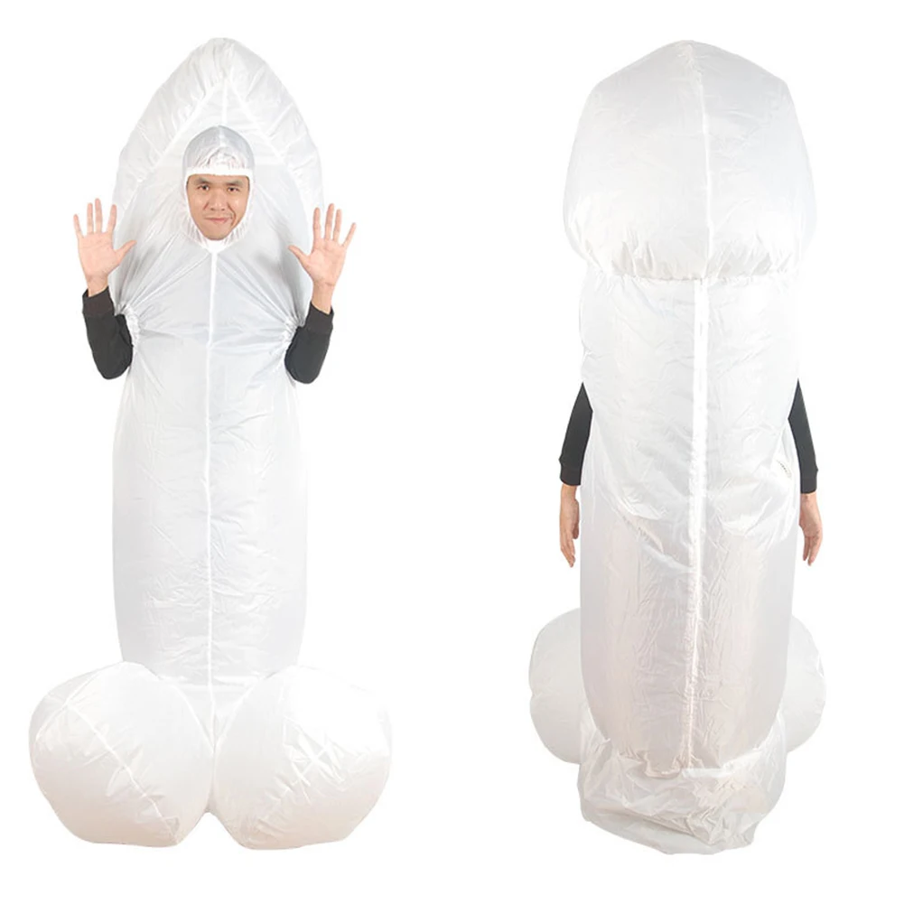 Пенис дизайн надувная Одежда для Хэллоуина надувной карнавальный костюм