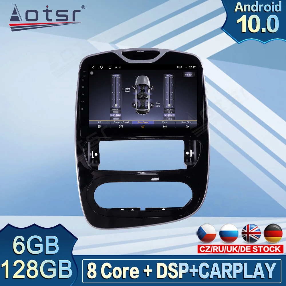 

Автомагнитола для Renault Clio 2016 - 2018 с сенсорным экраном Android, автомобильный мультимедийный видеопроигрыватель HD с GPS-навигацией, 128 ГБ, DVD-видеоп...