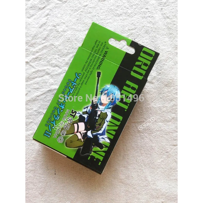 Аниме меч искусство онлайн покерные карты печатные с Kirigaya Kazuto и Yuuki Asuna для
